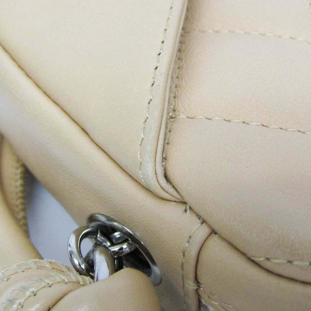 CHANEL Cream Leather Pouch - Picture 11 of 15